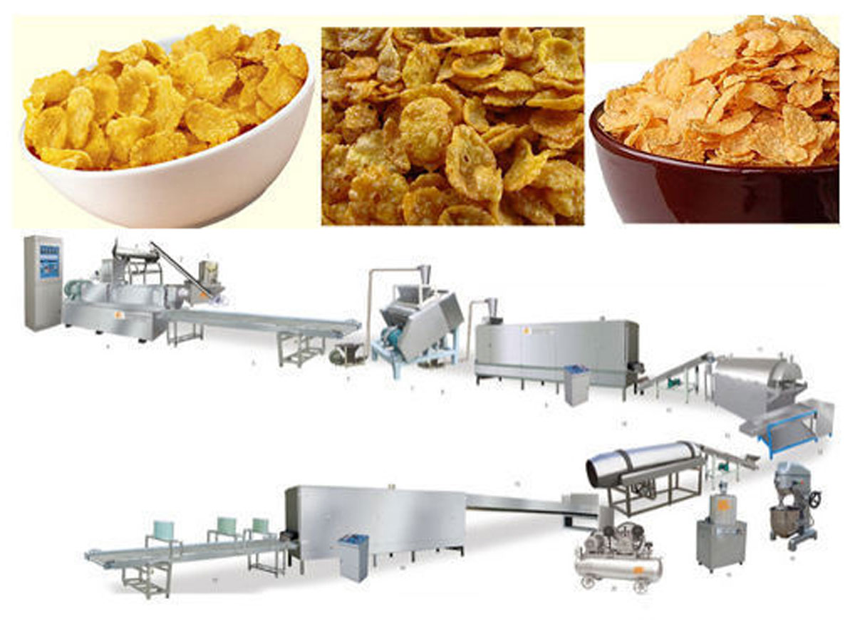 M/S Maa Chandeswari Traders Series of Corn Flakes Processing Line