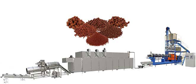 Floating & Sinking Fish Feed Processing Line