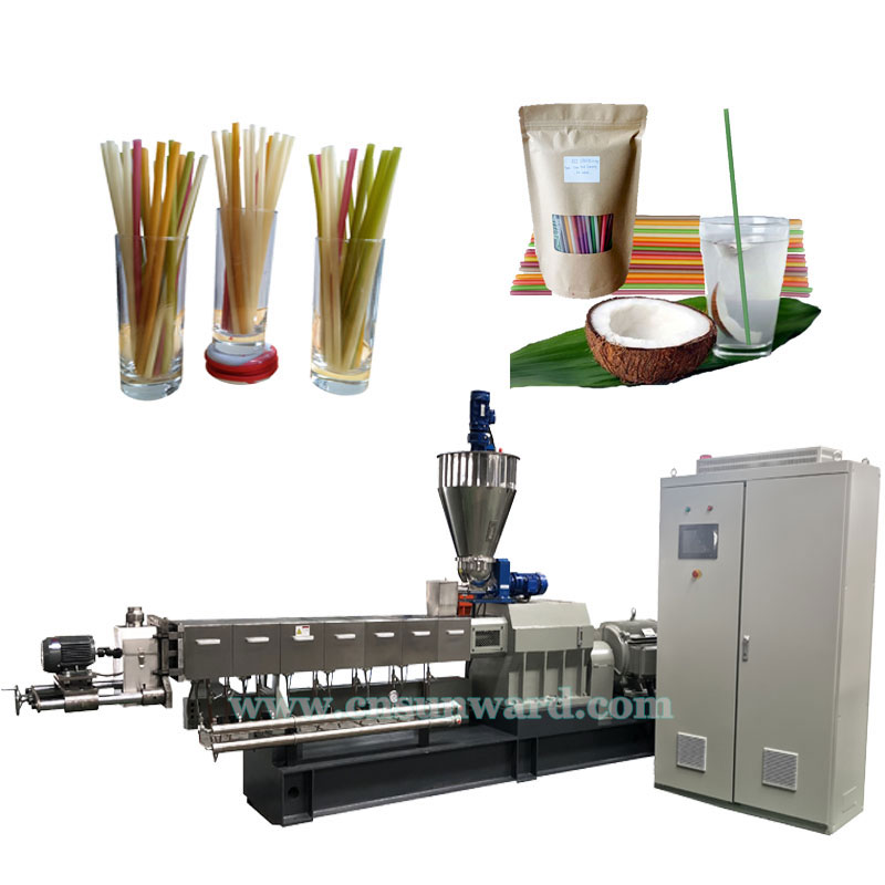 Eco-Friendly Degradable Rice Drinking Straw Machine