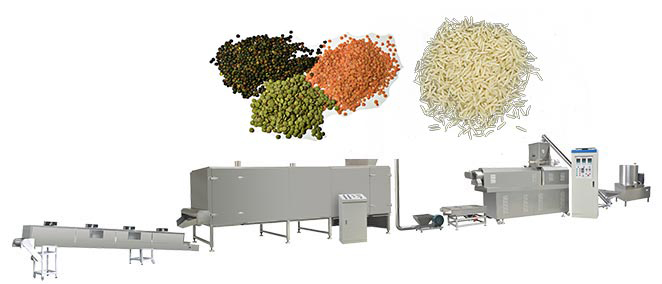 Dal Fortified Rice Processing Line